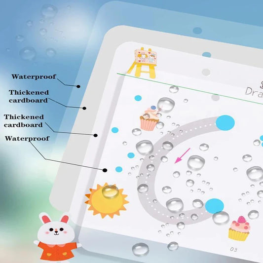 Baby Magical Tracing Practice Copybook Reusable
