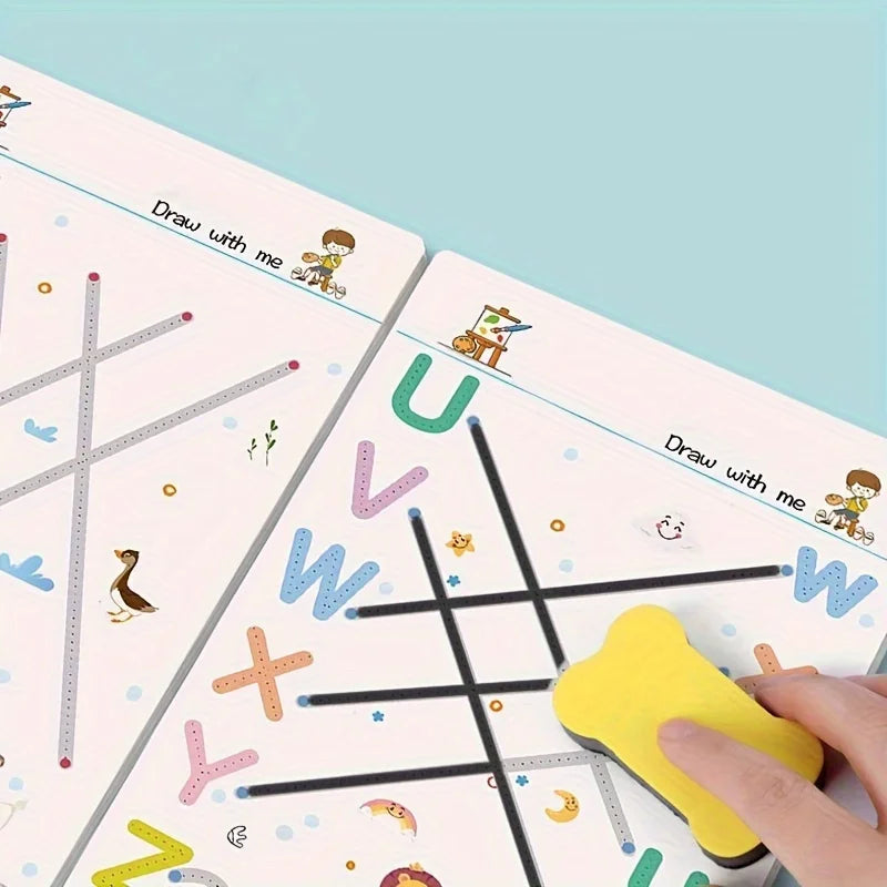Baby Magical Tracing Practice Copybook Reusable