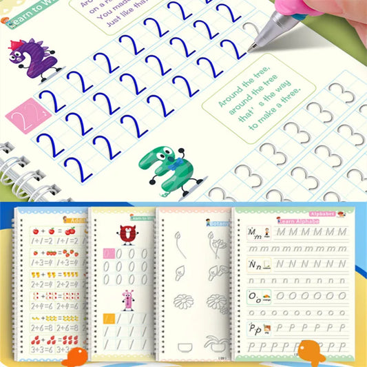 Pen Control Training Writing Sticker Learning Educational Toy Kids